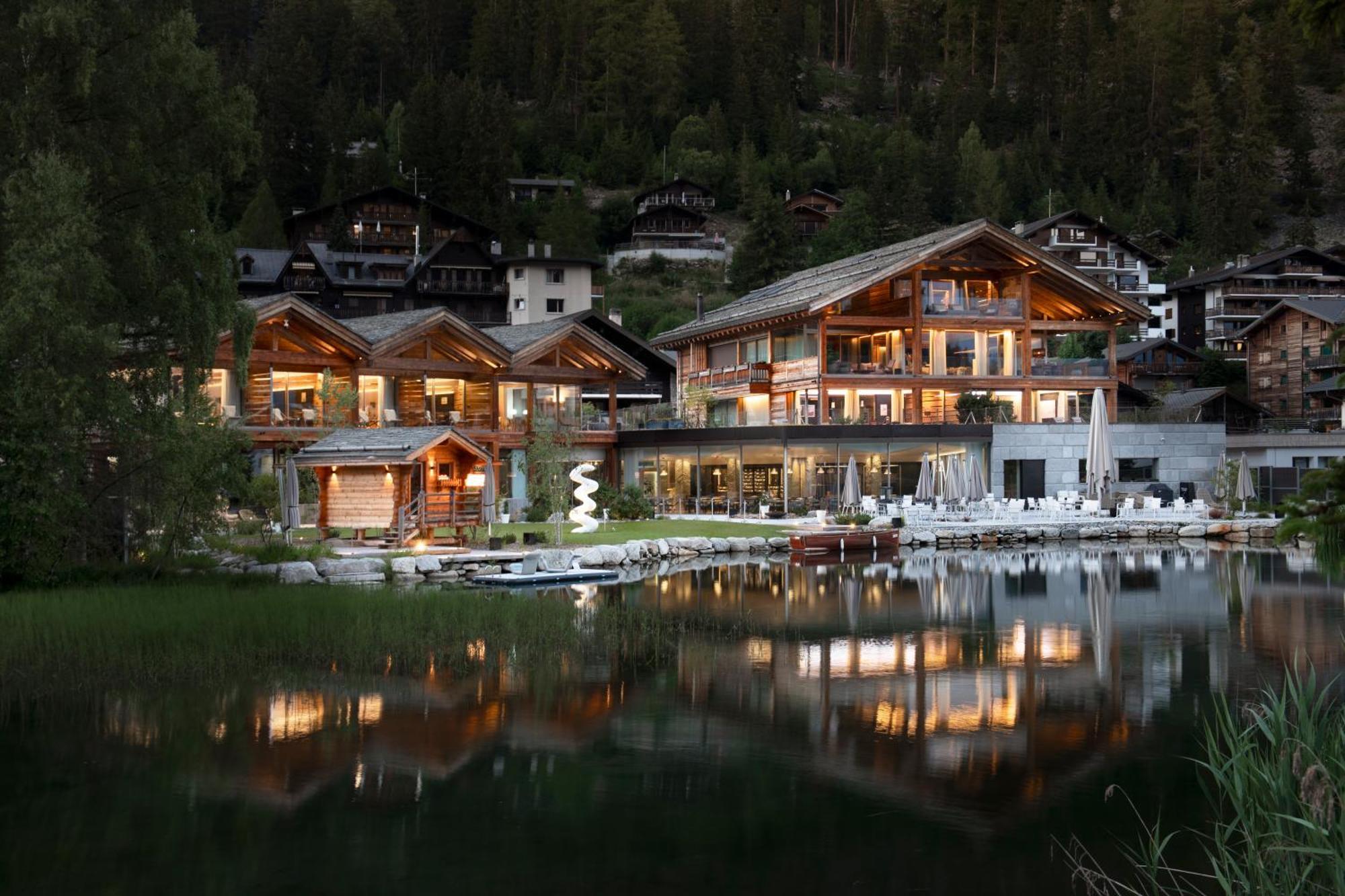 Au Club Alpin Champex-Lac Exterior foto